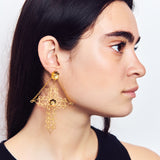 Pendientes Creu Filigrana