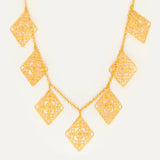 Collar Siete Rombos Pla
