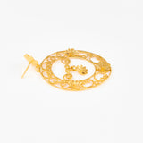 Pendientes Luna Oval