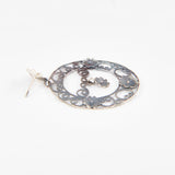 Pendientes Luna Oval