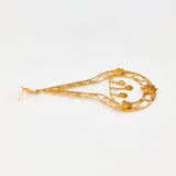 Pendientes Luna Flamenca