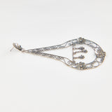 Pendientes Luna Flamenca