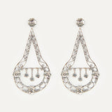 Pendientes Luna Flamenca