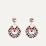 Pendientes Luna Joven con cristales