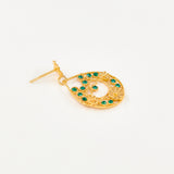 Pendientes Luna Joven con cristales