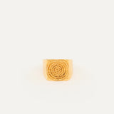 Anillo Sello Cuadrado Joven Dolores