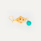 Ethnic Earrings with a gemstone