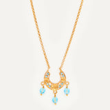 Collar Luna Joven con colgantes