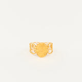 Anillo Sello Oval Margarita