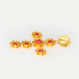 Pendientes Cruz de Sant Elm con piedras