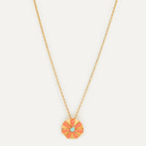 Colgante Flor Fenicia esmaltada