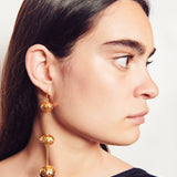 Pendientes Tres Botones Llis