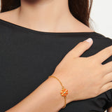 Pulsera Flor Fenicia Esmaltada