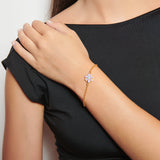 Pulsera Flor Fenicia Esmaltada