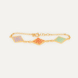 Pulsera Tres Rombos Fenicios esmaltados