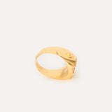 Anillo Sello Flor Fenicia
