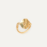 Anillo Flor Fenicia esmaltada