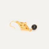 Ethnic Earrings with a gemstone