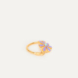 Anillo Flor Fenicia esmaltada