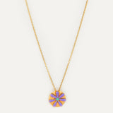 Colgante Flor Fenicia esmaltada