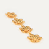Pendientes Cuatro Flores de Flores