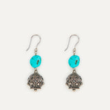 Jupetí Sphere Earrings with a gemstone