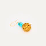 Jupetí Sphere Earrings with a gemstone