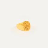 Joven Dolores Oval Signet Ring