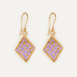 Pendientes Rombo Fenicio esmaltado