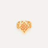 Anillo Rombo Fenicio esmaltado