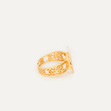 Anillo Rombo Fenicio esmaltado