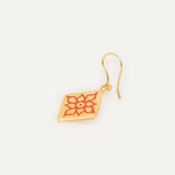 Pendientes Rombo Fenicio esmaltado