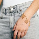 Pulsera Cinco Rombos Pla Petit