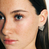 Pendientes Rombo Pla Petit