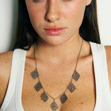 Collar Siete Rombos Pla Petit