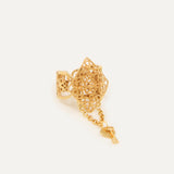 Anillo Rombo Pla Petit con cadenas