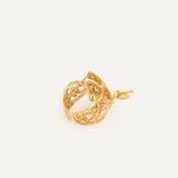 Anillo Rombo Pla Petit con cadenas