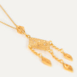 Colgante Rombo Pla Petit con cadenas