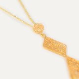 Colgante Rombo Pla Petit con Ave María