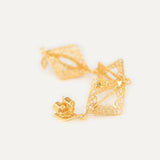 Pendientes Triple Encreuament