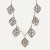 Collar Siete Rombos Pla Petit