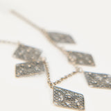 Collar Siete Rombos Pla Petit