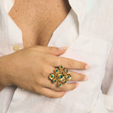 Anillo Dolce Vita con cristales
