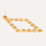 Pendientes Rombo de Flores